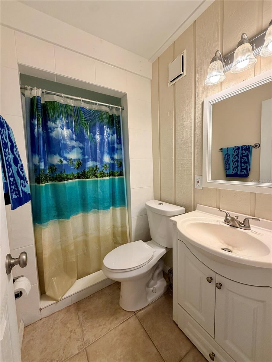 Photo 17 of 20: upstairs bathroom with showere