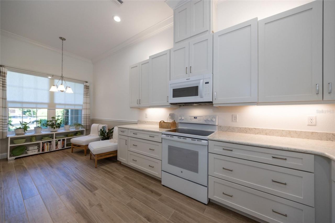 Photo 9 of 20: Kitchen and Breakfast Area with Window.