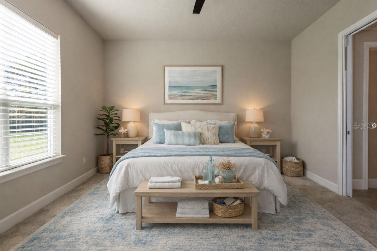 Photo 18 of 20: VIRTUALLY STAGED PRIMARY BEDROOM