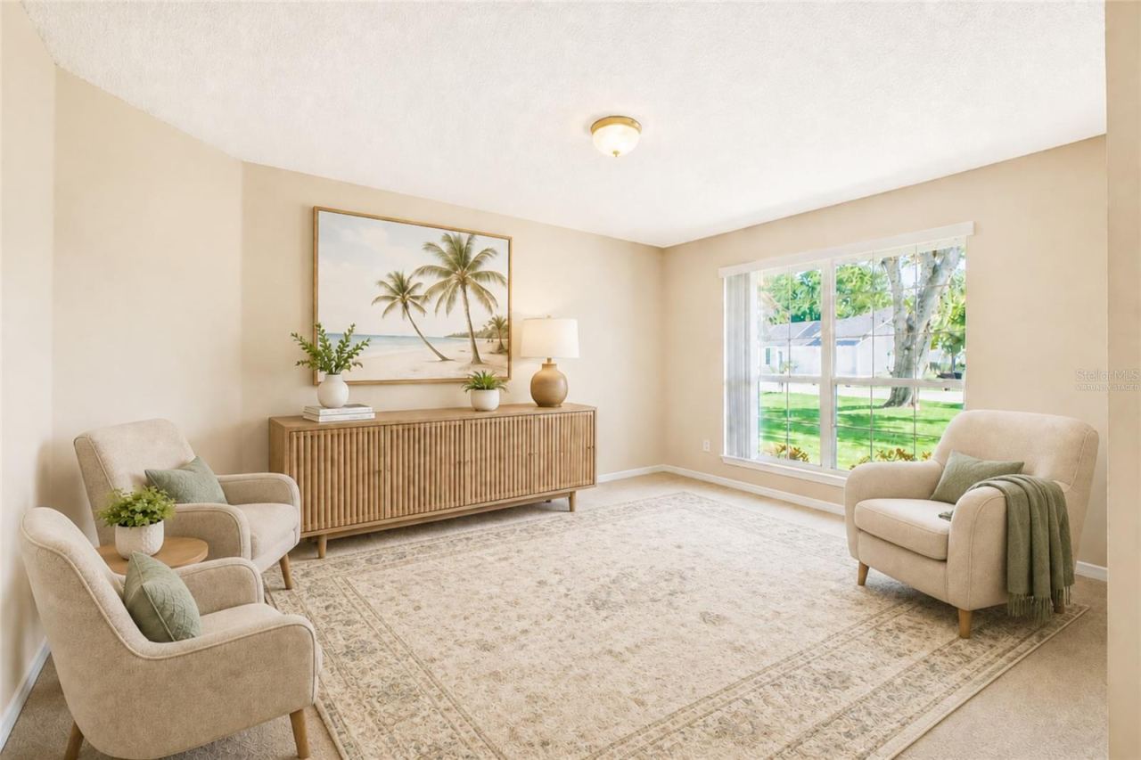 Photo 19 of 20: Virtually Staged Living Room or Den/Office