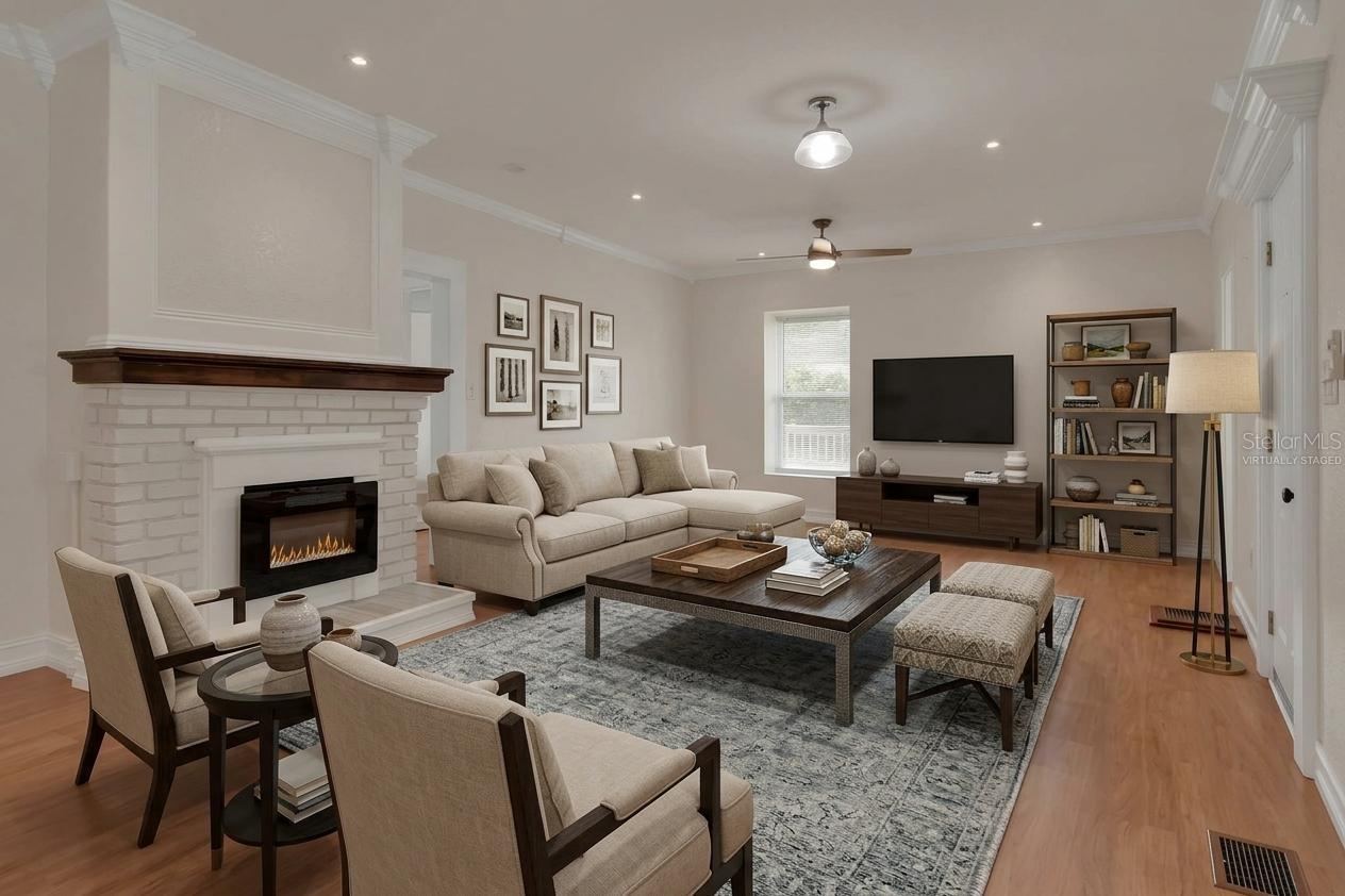 Photo 7 of 20: VIRTUALLY STAGED DOWN LIVING RM