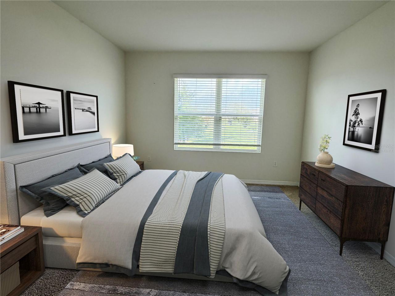 Photo 19 of 20: Virtually Staged Master Bedroom