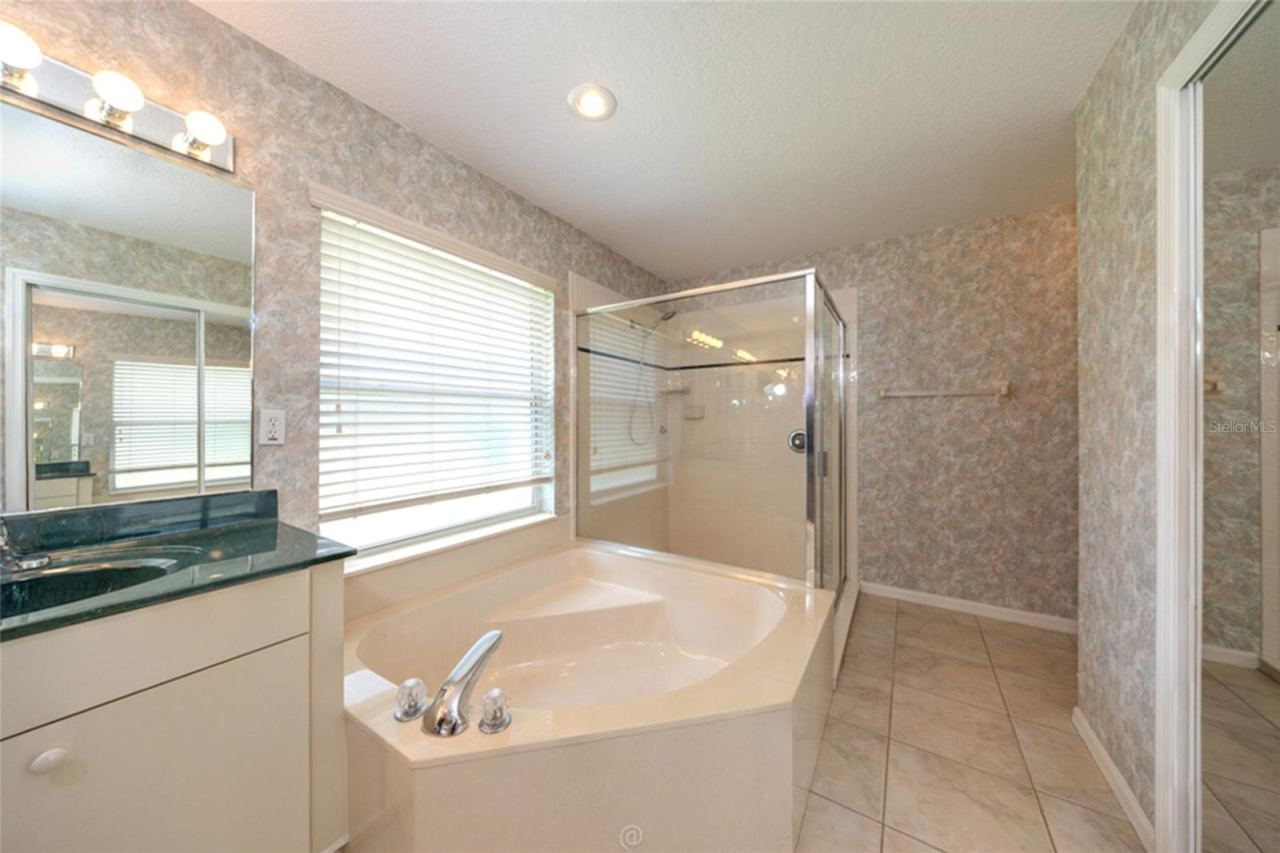 Photo 20 of 20: Walk-in shower & garden tub