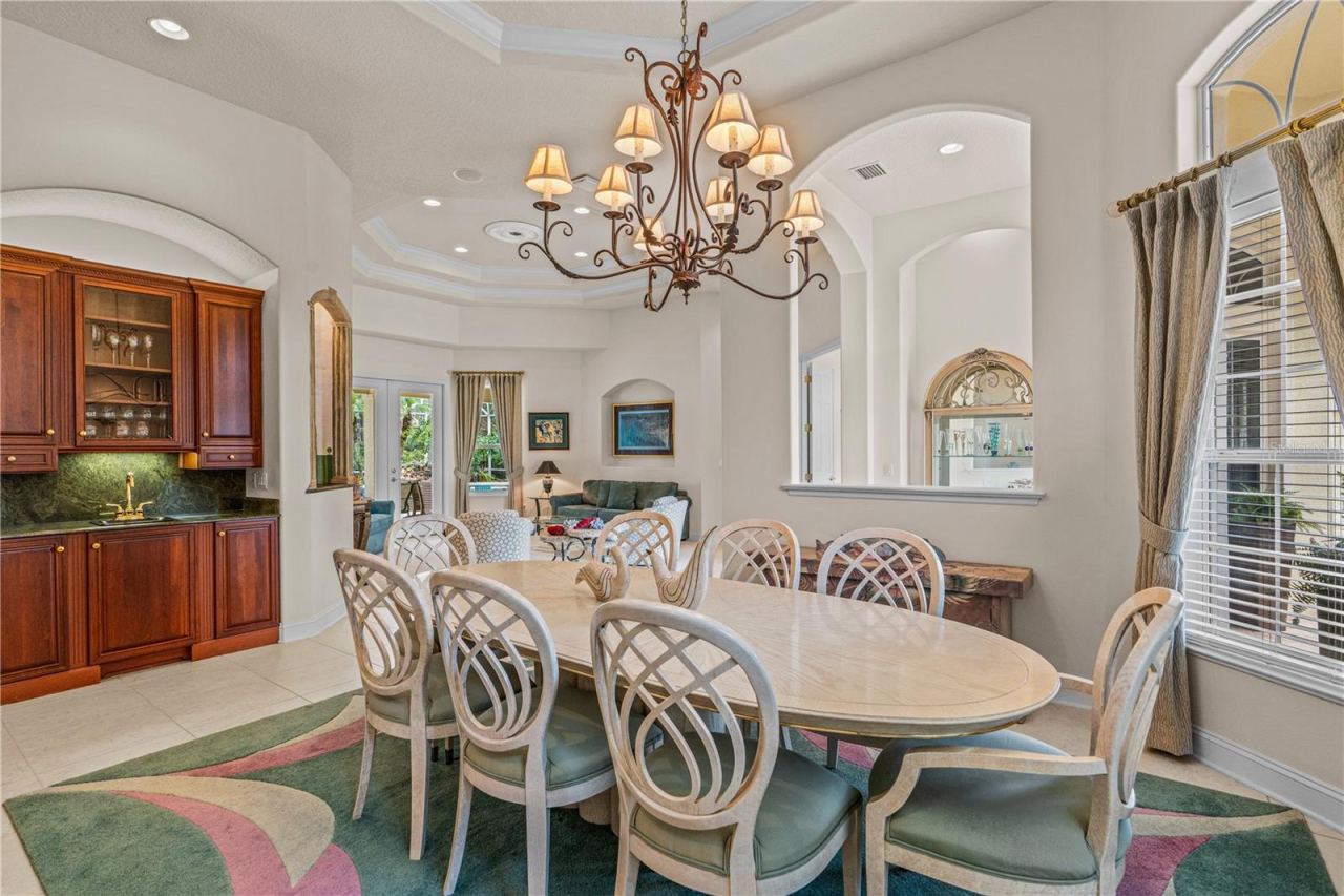 Photo 7 of 20: Dining Room & Wet Bar Additional View