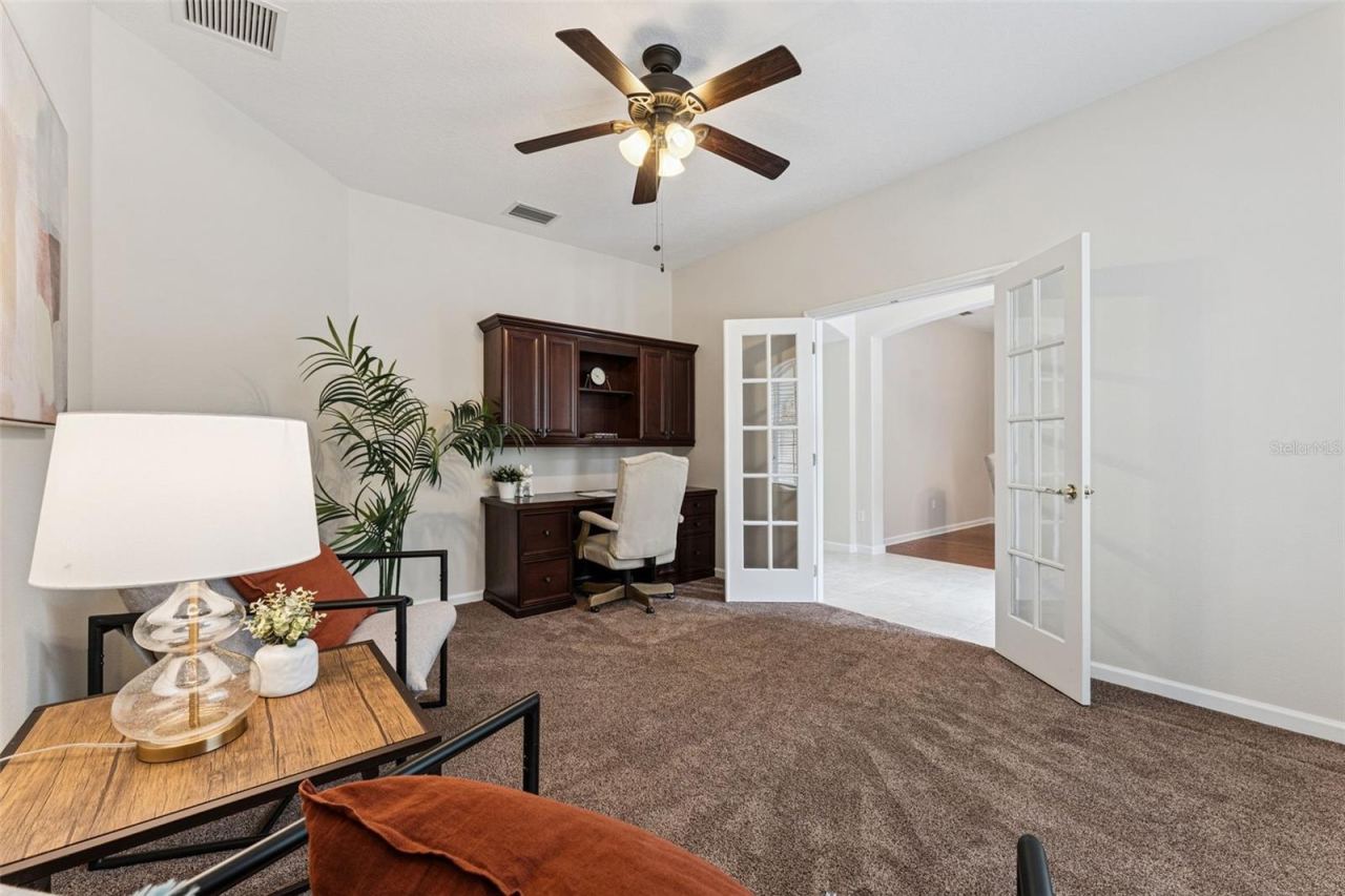 Photo 5 of 20: Den/office w/ a double french door entry