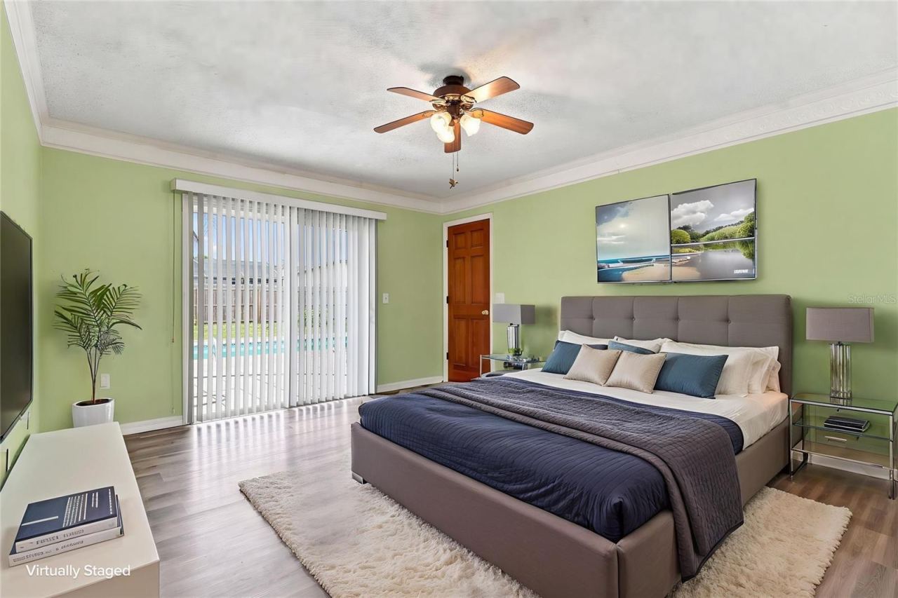 Photo 18 of 20: Primary Bedroom - virtual staged