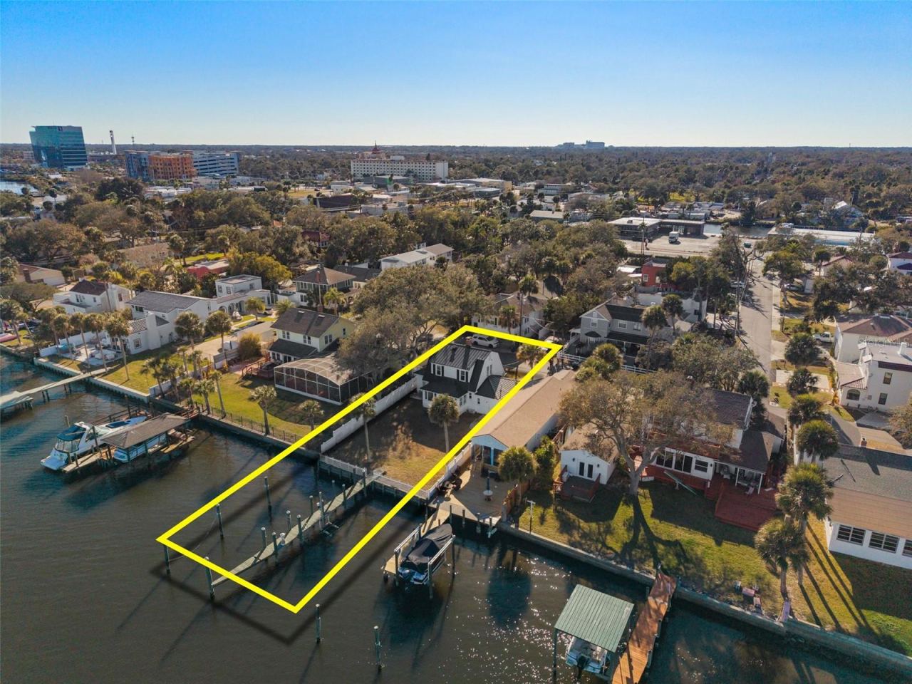 Photo 7 of 20: Aerial view of 241 Lexington and Intracoastal waterway