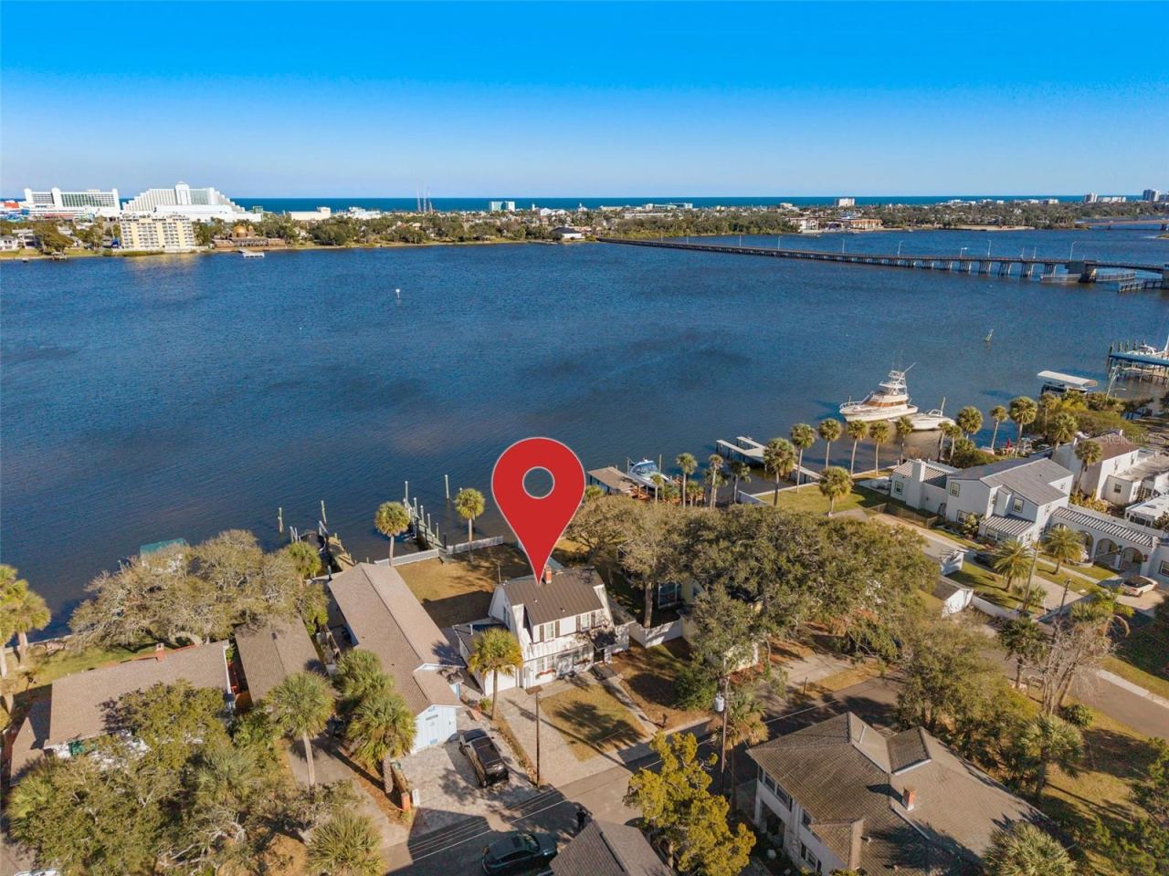 Photo 2 of 20: Aerial view of 241 Lexington and Intracoastal waterway