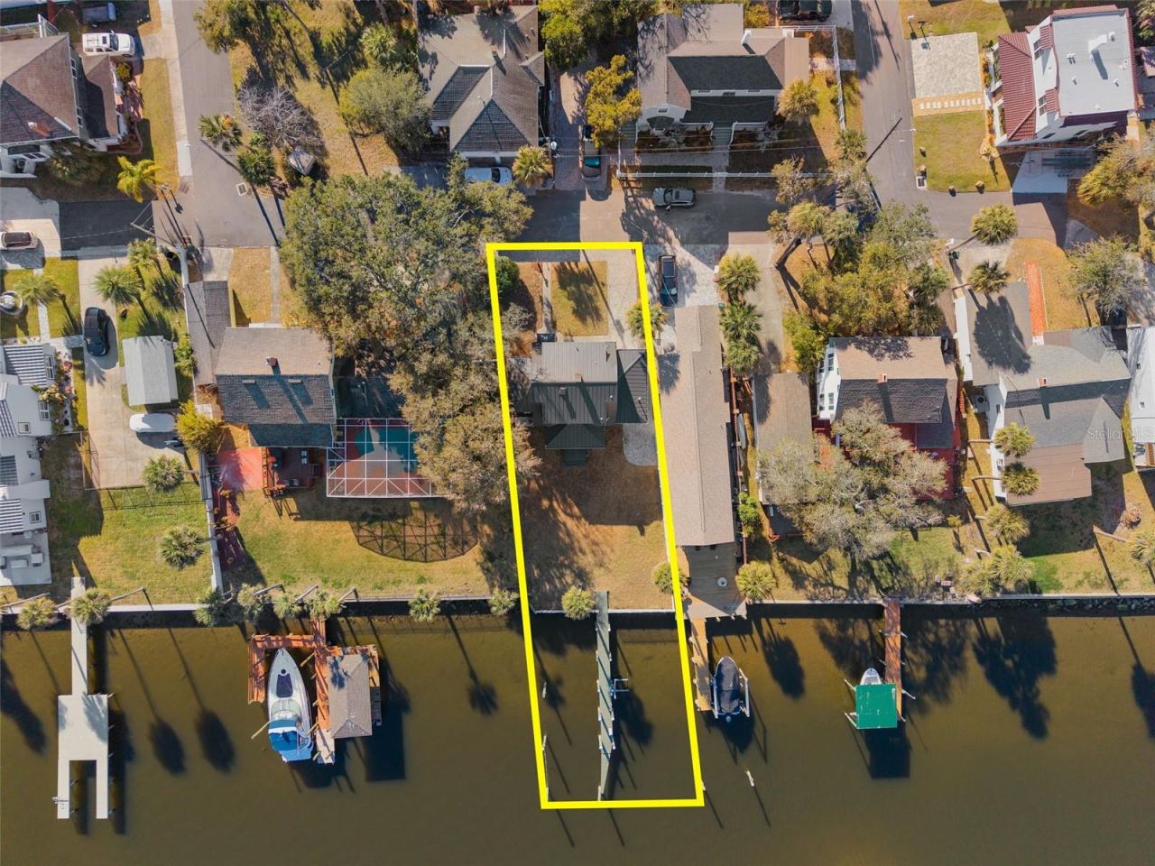 Photo 6 of 20: Aerial view of 241 Lexington and Intracoastal waterway