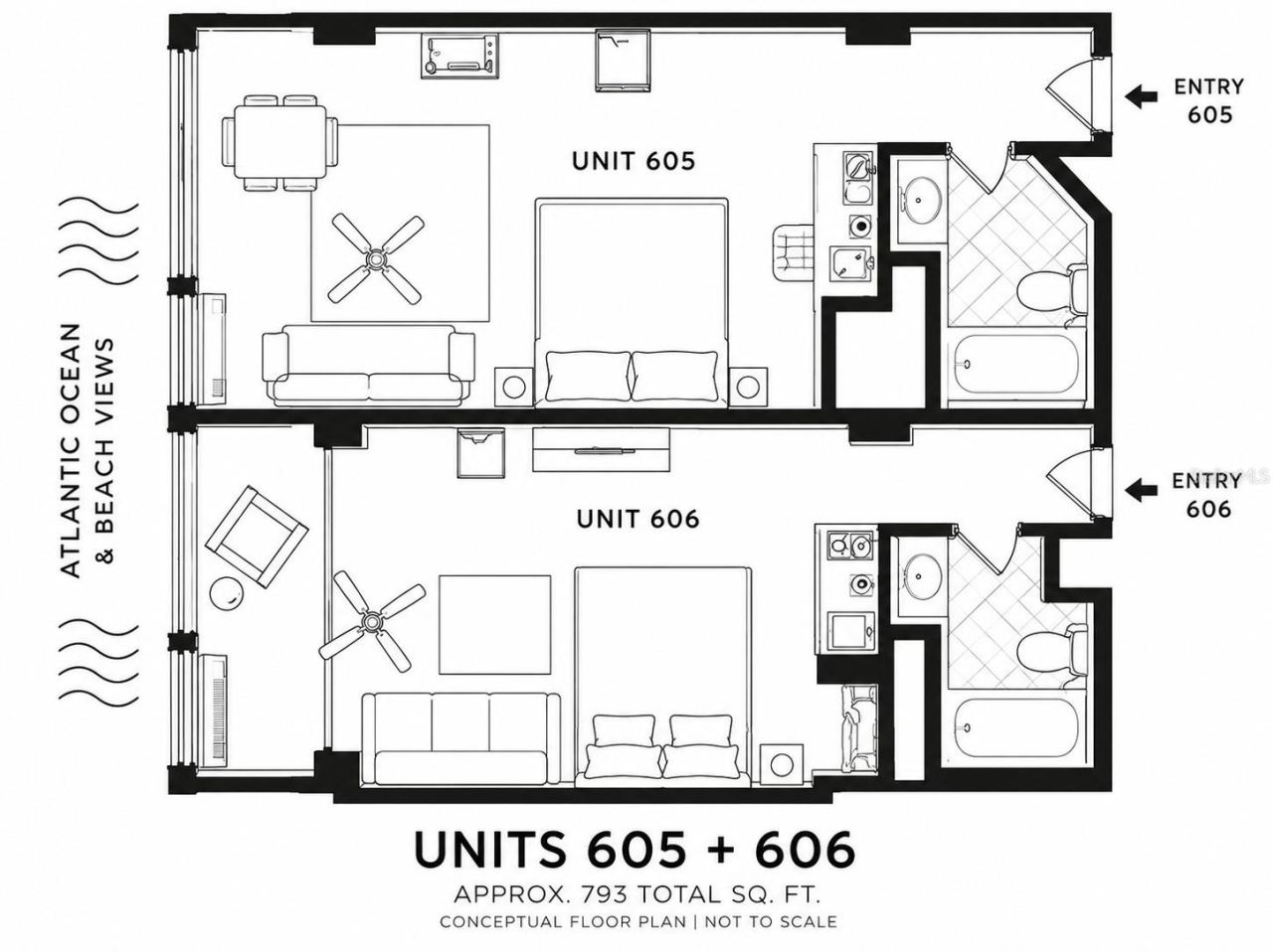Photo 3 of 20: Layout of both Units