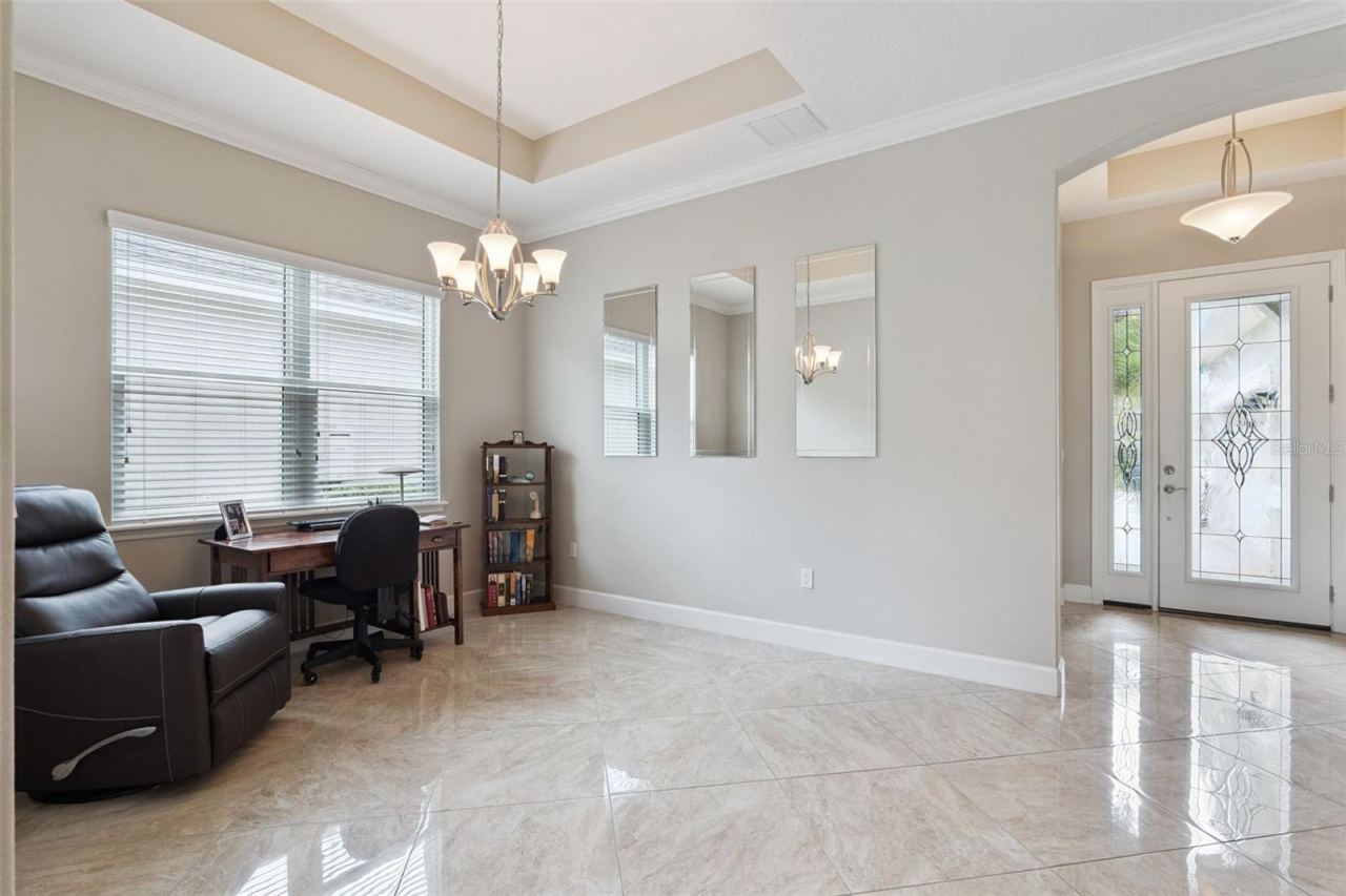 Photo 3 of 20: 11'6" x 10'8" Formal Dining Room w/ tray ceiling & crown molding