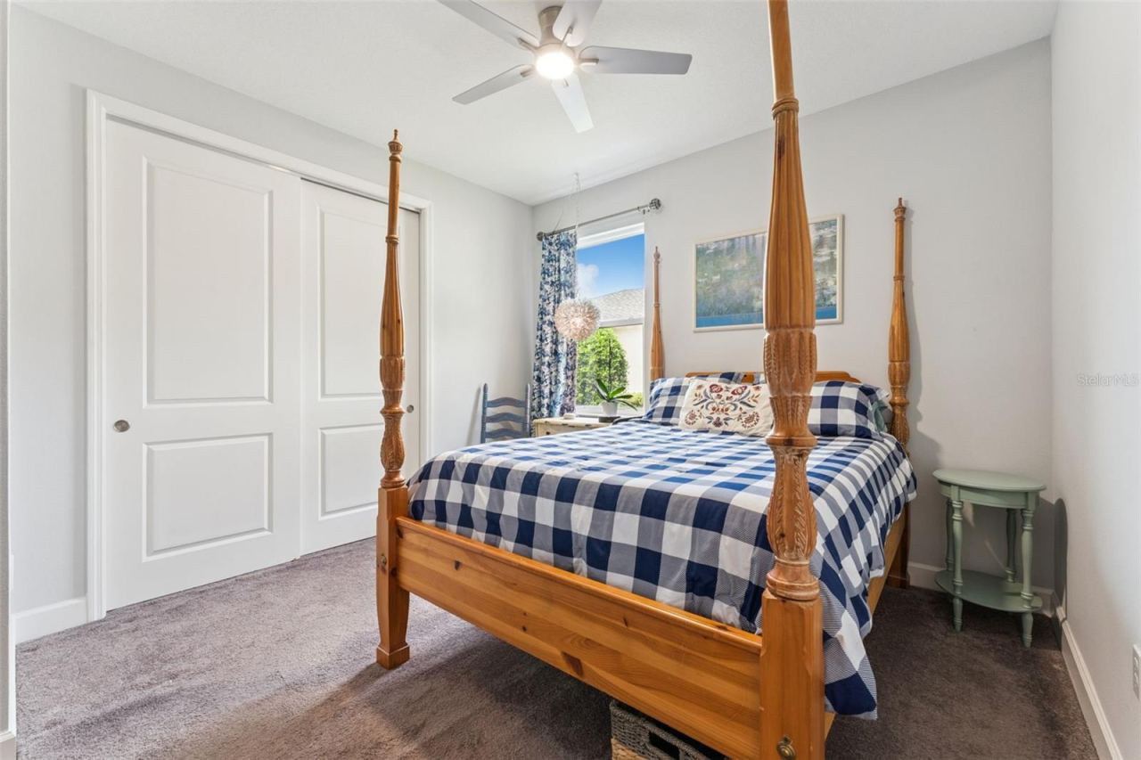 Photo 20 of 20: 13' x 11'6" Bedroom #2 w/ a ceiling fan