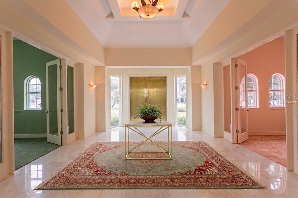 Photo 8 of 20: Virtually Staged Grand Marble Entry