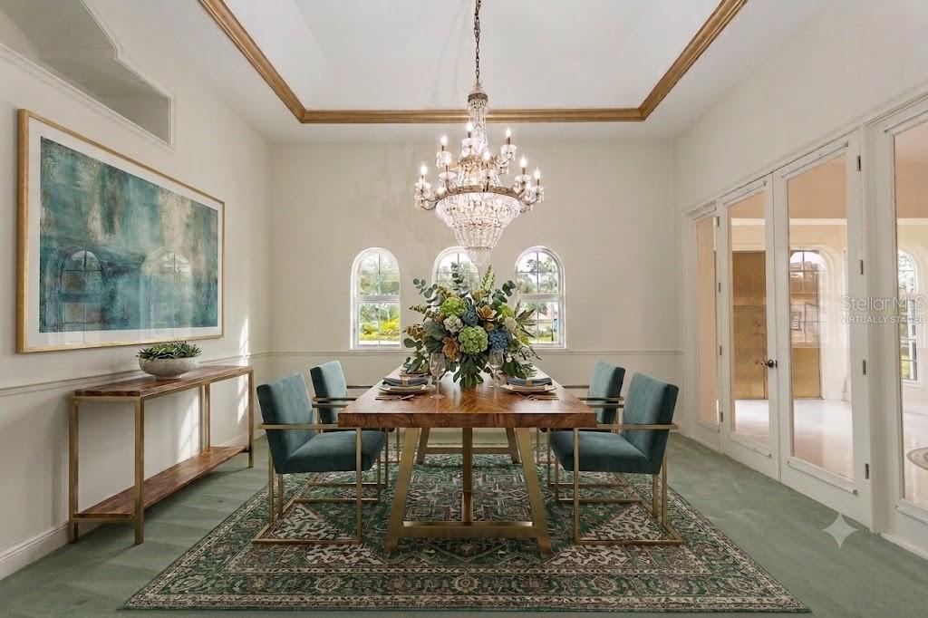 Photo 12 of 20: Virtually Staged Formal Dining Room