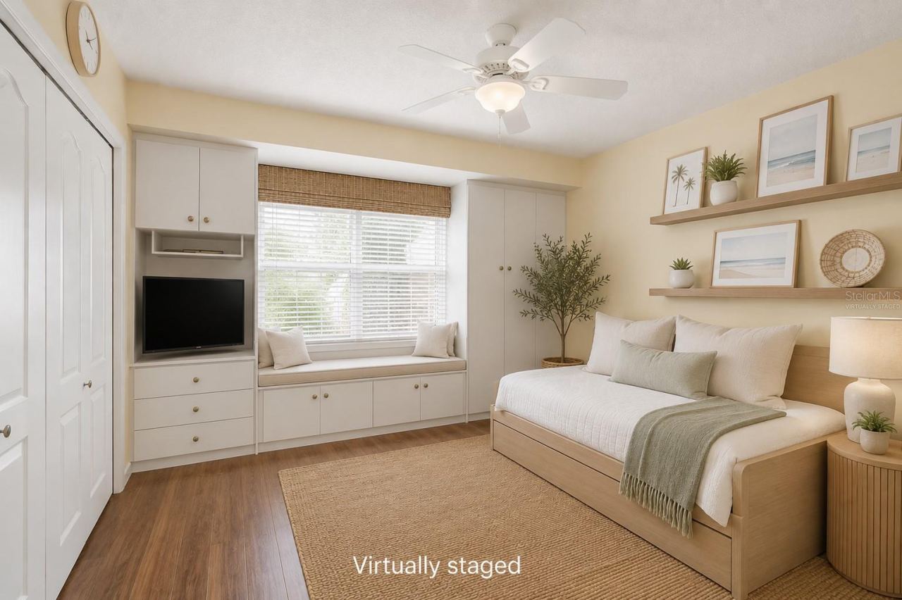 Photo 18 of 20: Virtually staged Guest bedroom