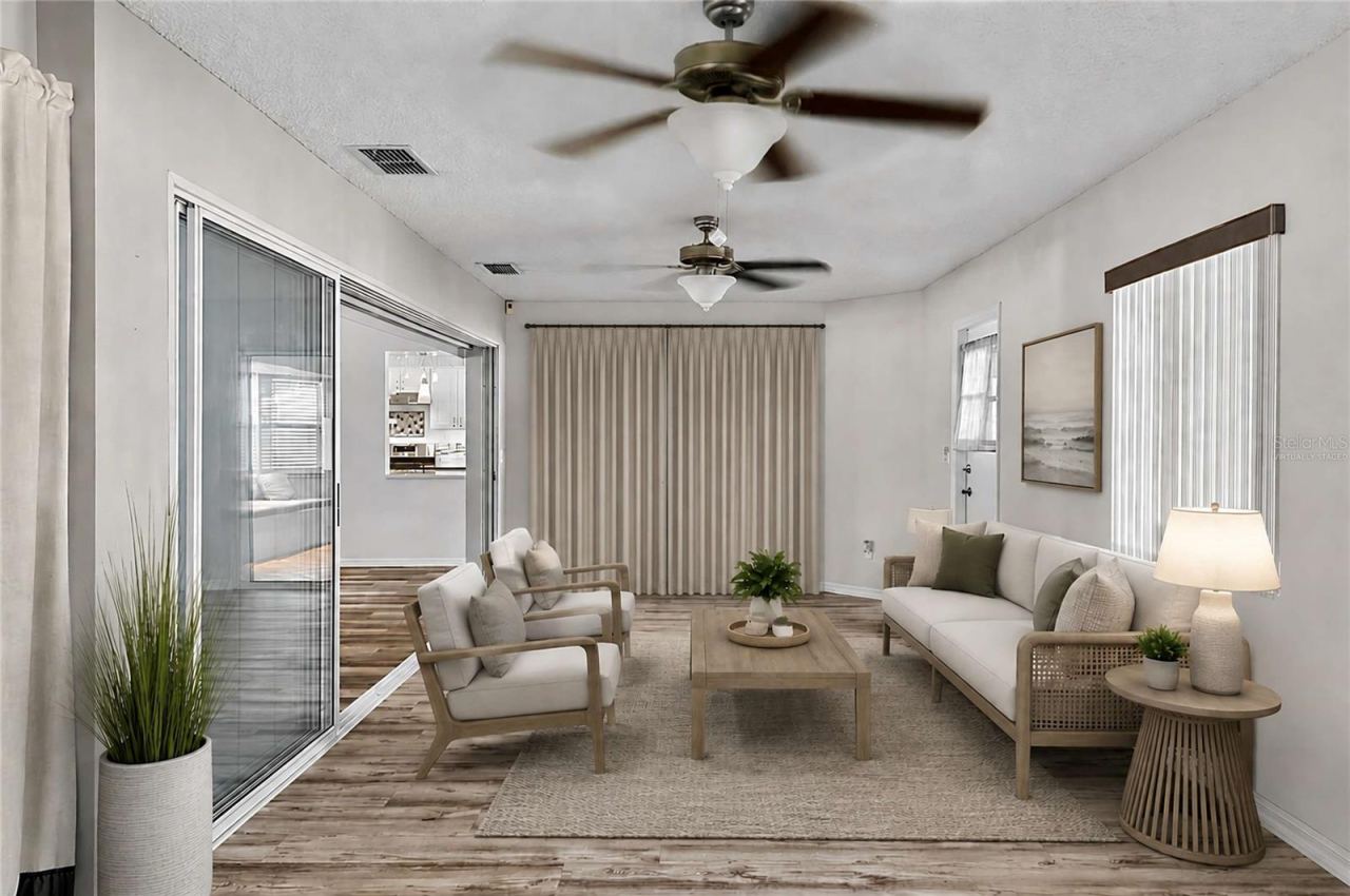 Photo 14 of 20: (Virtually Staged) - Modern Florida Room