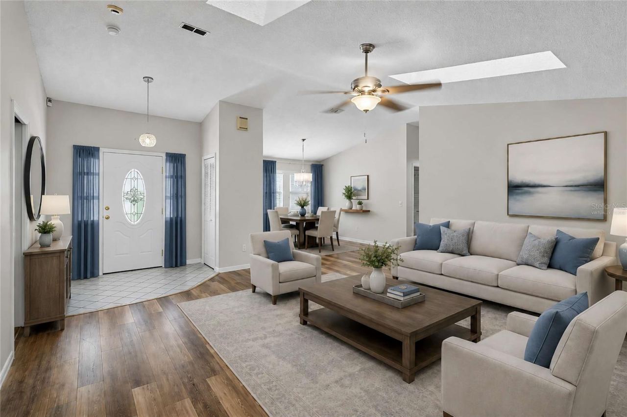 Photo 7 of 20: (Virtually Staged) - Modern Living and Dining Space