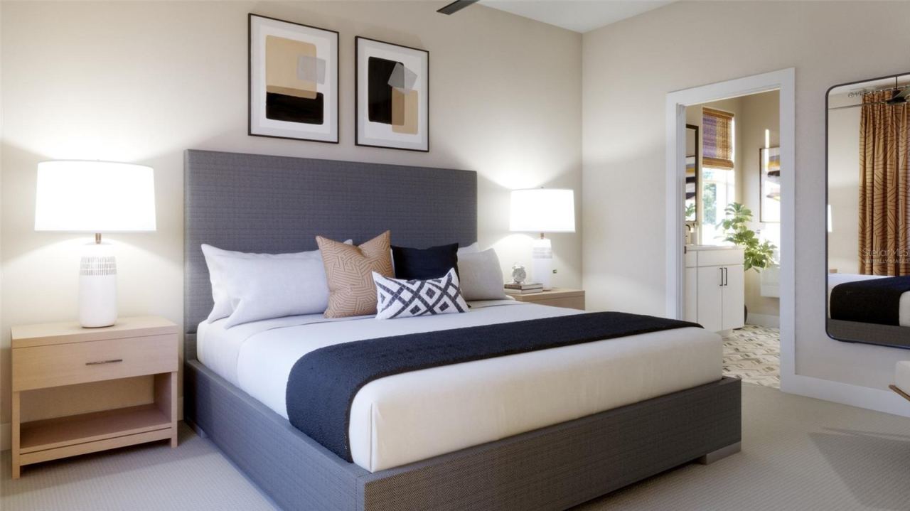 Photo 8 of 12: Primary Bedroom Rendering (Virtually Staged)