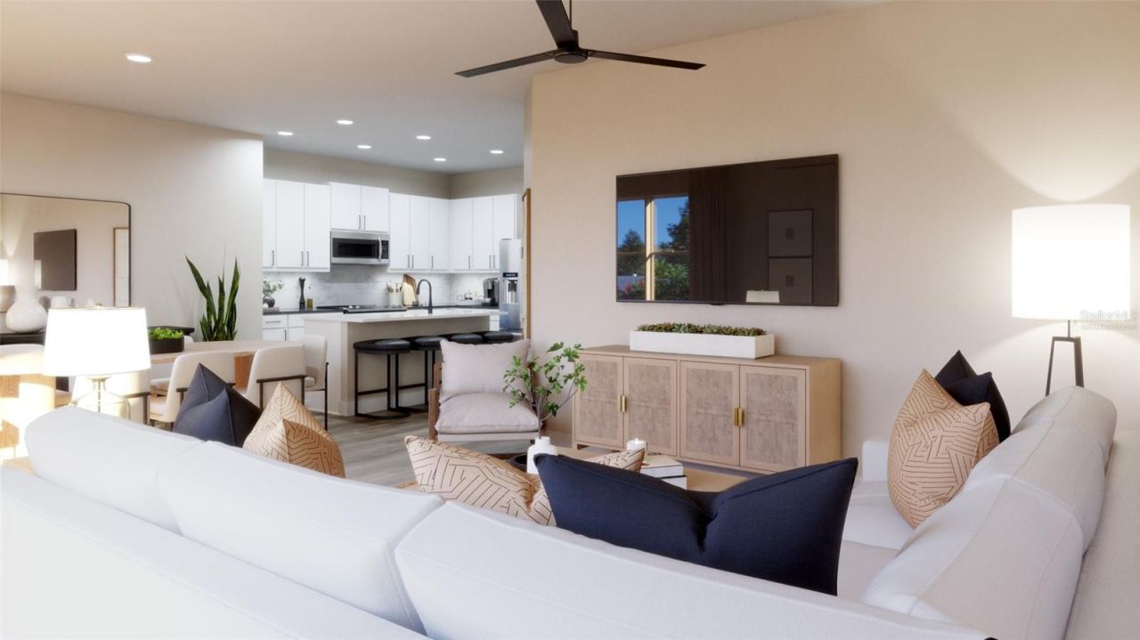 Photo 7 of 12: Family Room Rendering (Virtually Staged)