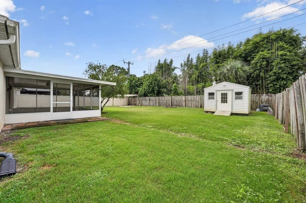 Photo 2 of 20: fenced backyard