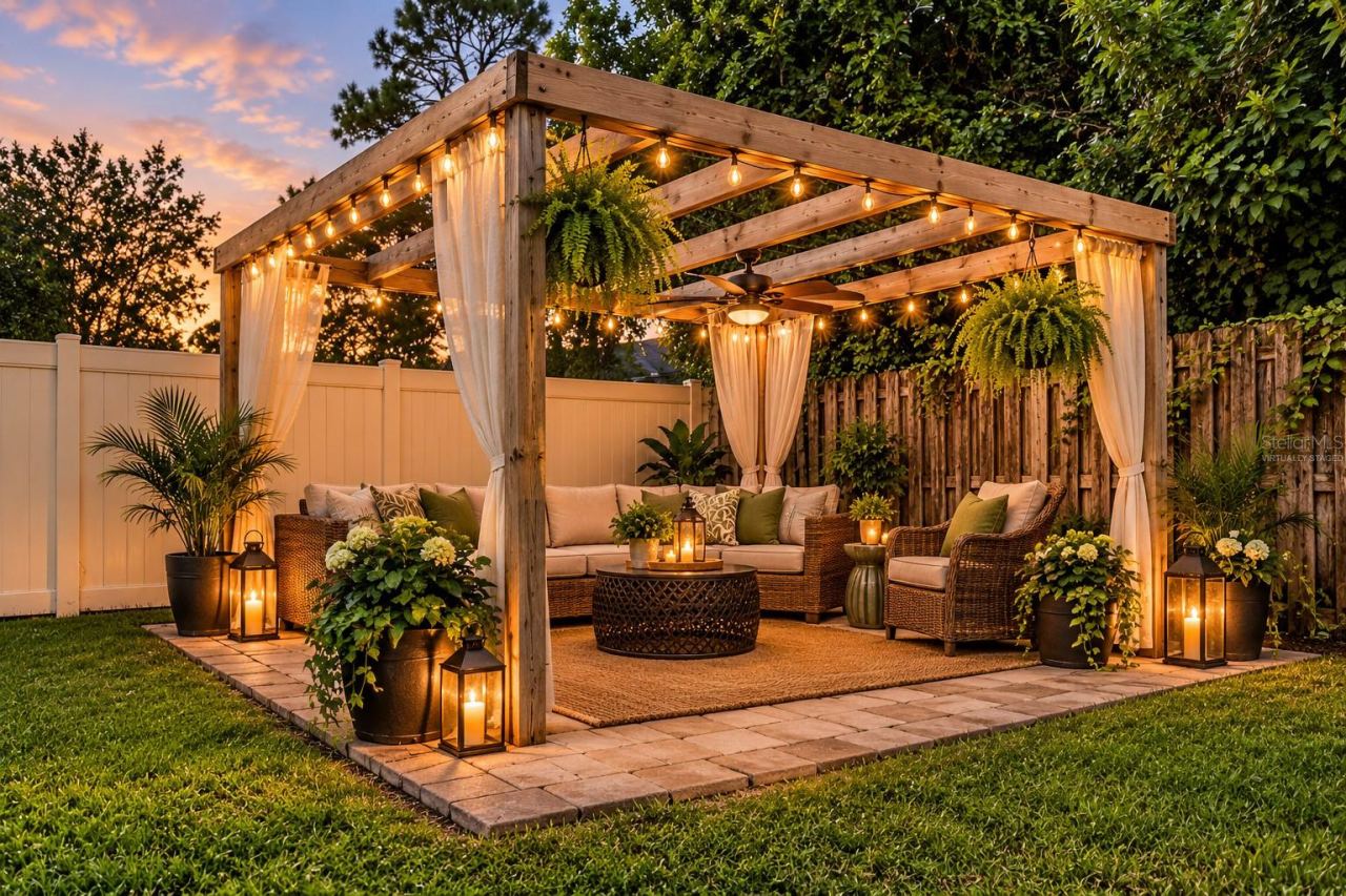 Photo 7 of 20: virtually staged pergola