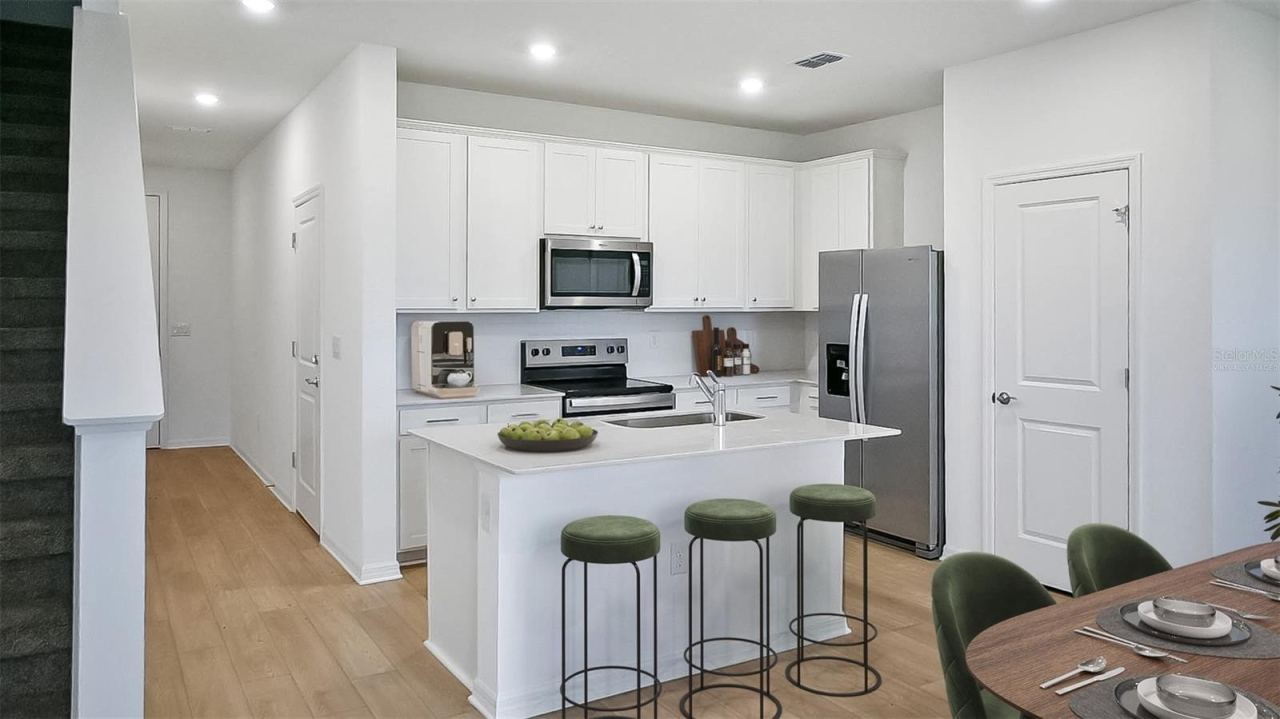 Photo 3 of 8: Virtually Staged. Model Home Design Only. Pictures and furnishings are for illustrative purposes only. Elevations, colors and options may vary. Furniture is for model home staging only.