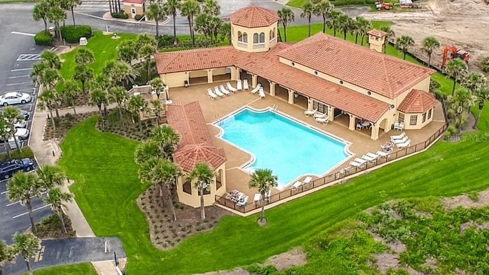 Photo 12 of 19: Aerial View Ocean Front Clubhouse Pool