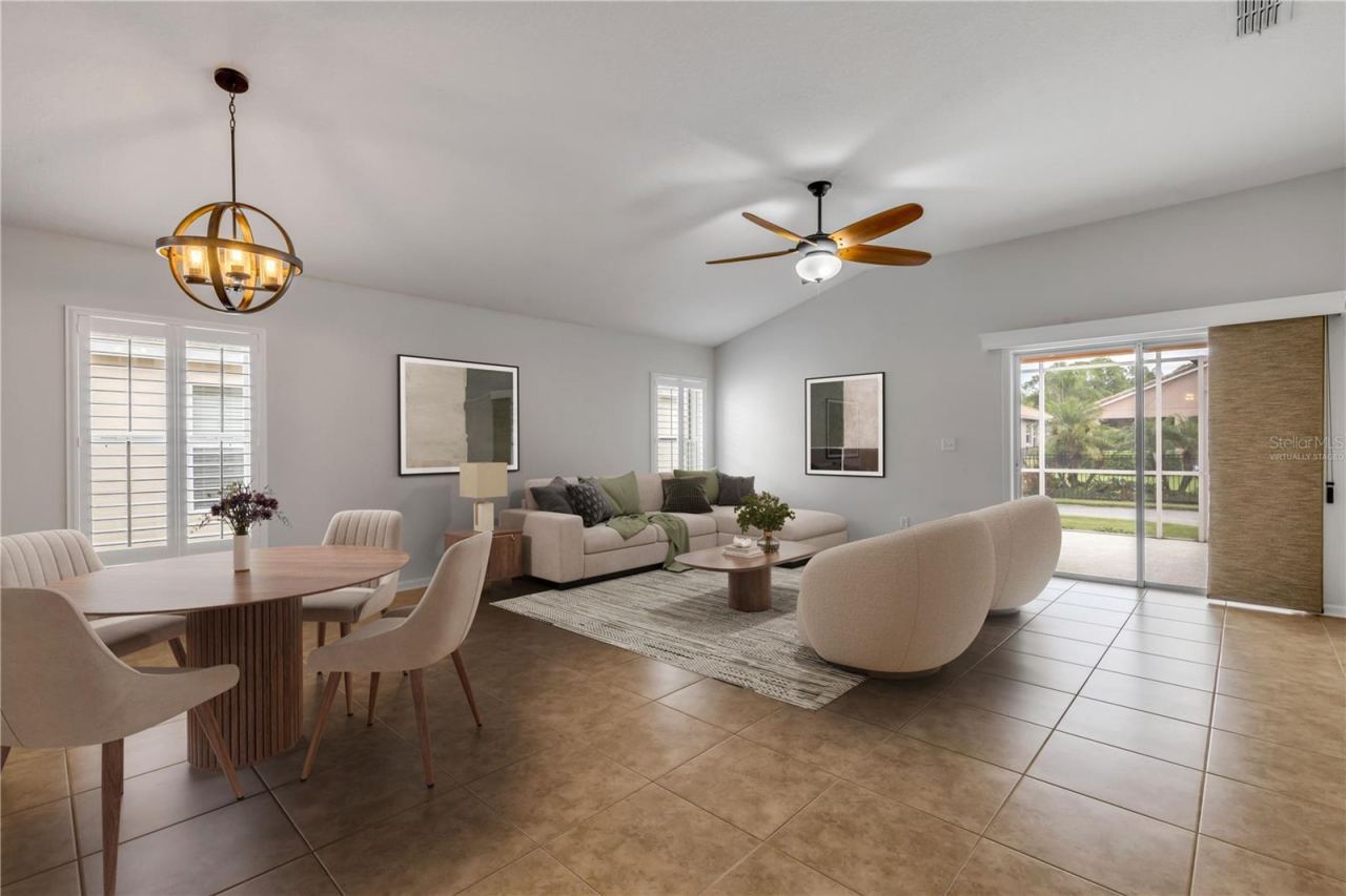 Photo 19 of 20: Virtually staged photo showing the overall layout and openness of the living space.
