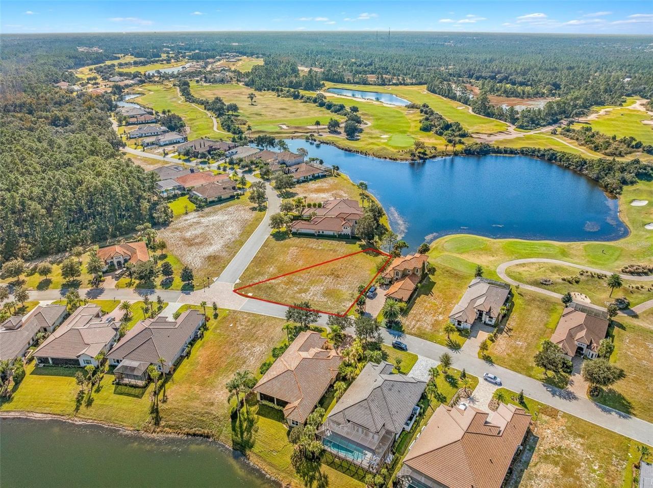 Photo 11 of 19: Aerial view of surrounding homes to lot