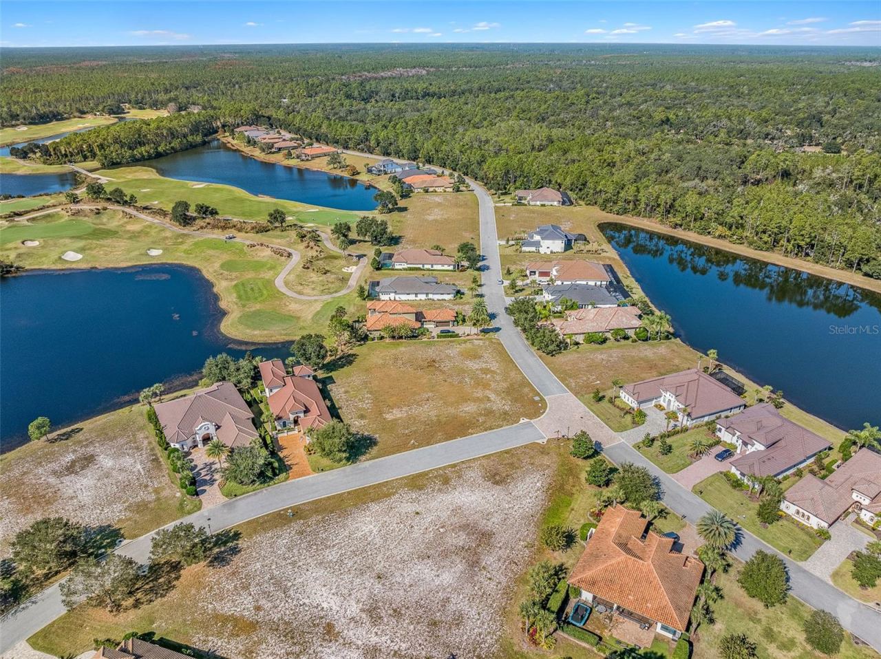 Photo 13 of 19: Aerial view of lot from across street