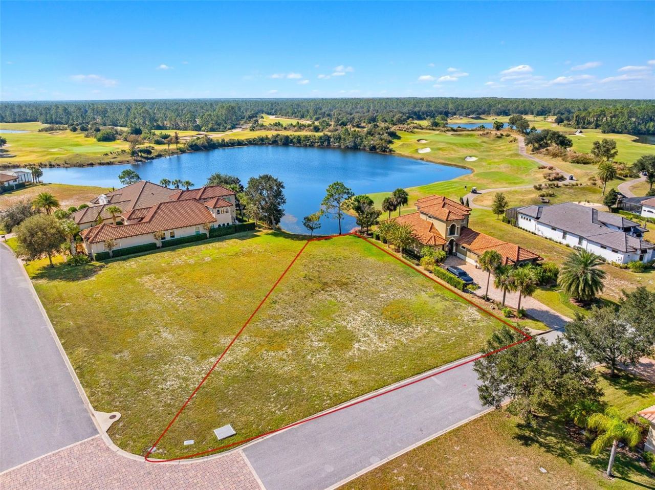 Photo 2 of 19: Aerial view front to back of lot