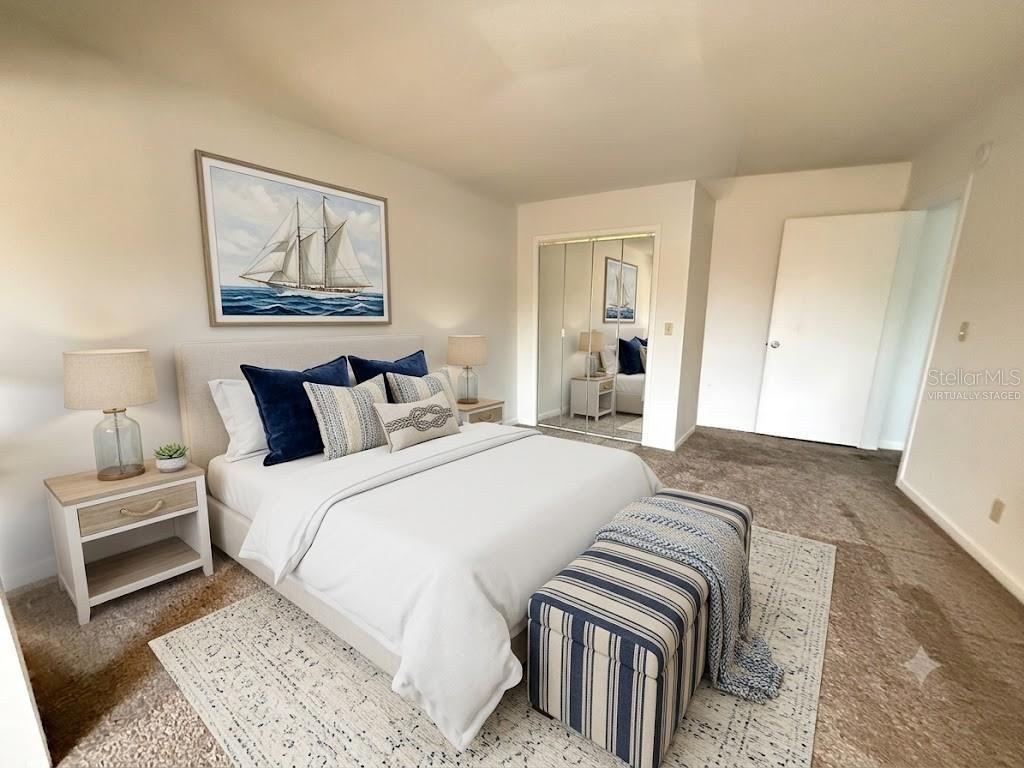 Photo 19 of 20: VIRTUALLY STAGED PRIMARY BEDROOM