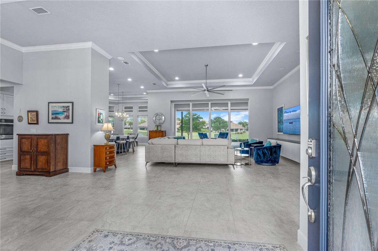 Photo 5 of 20: Front Door EntryVolume Ceilings & Tile Floors