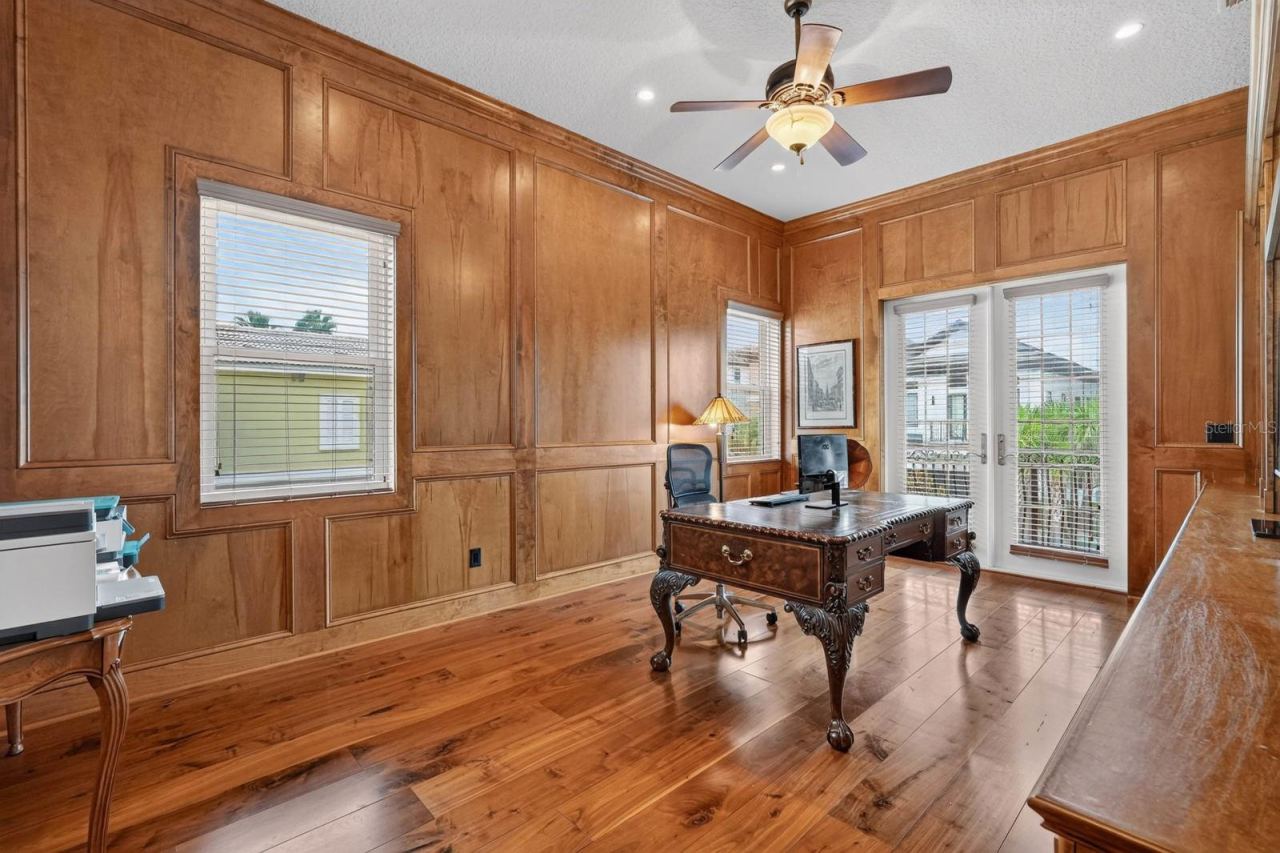 Photo 5 of 20: It’s all in the details... incredible woodwork and craftsmanship bring warmth and character to this private home office.