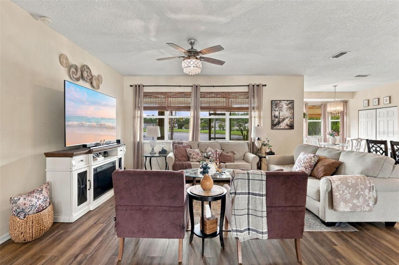 Photo 10 of 20: Main living area toward screened porch.