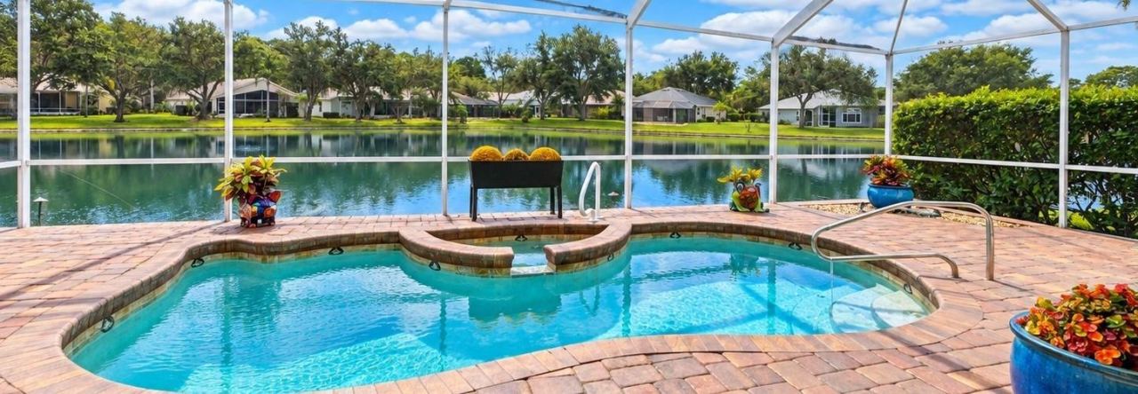 Photo 2 of 2: Sparkling Pool with Water View