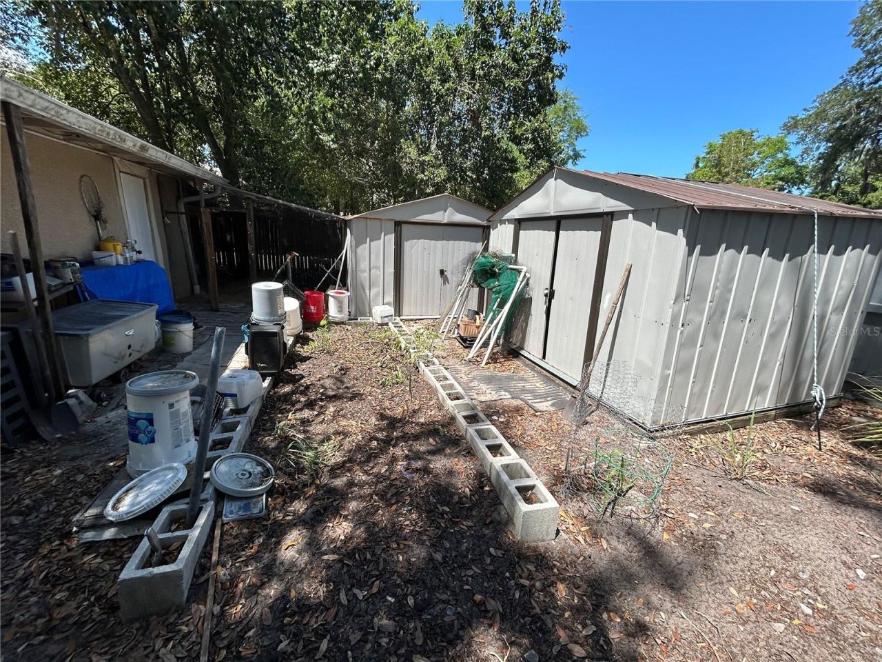 Photo 14 of 16: Rear Yard with storage