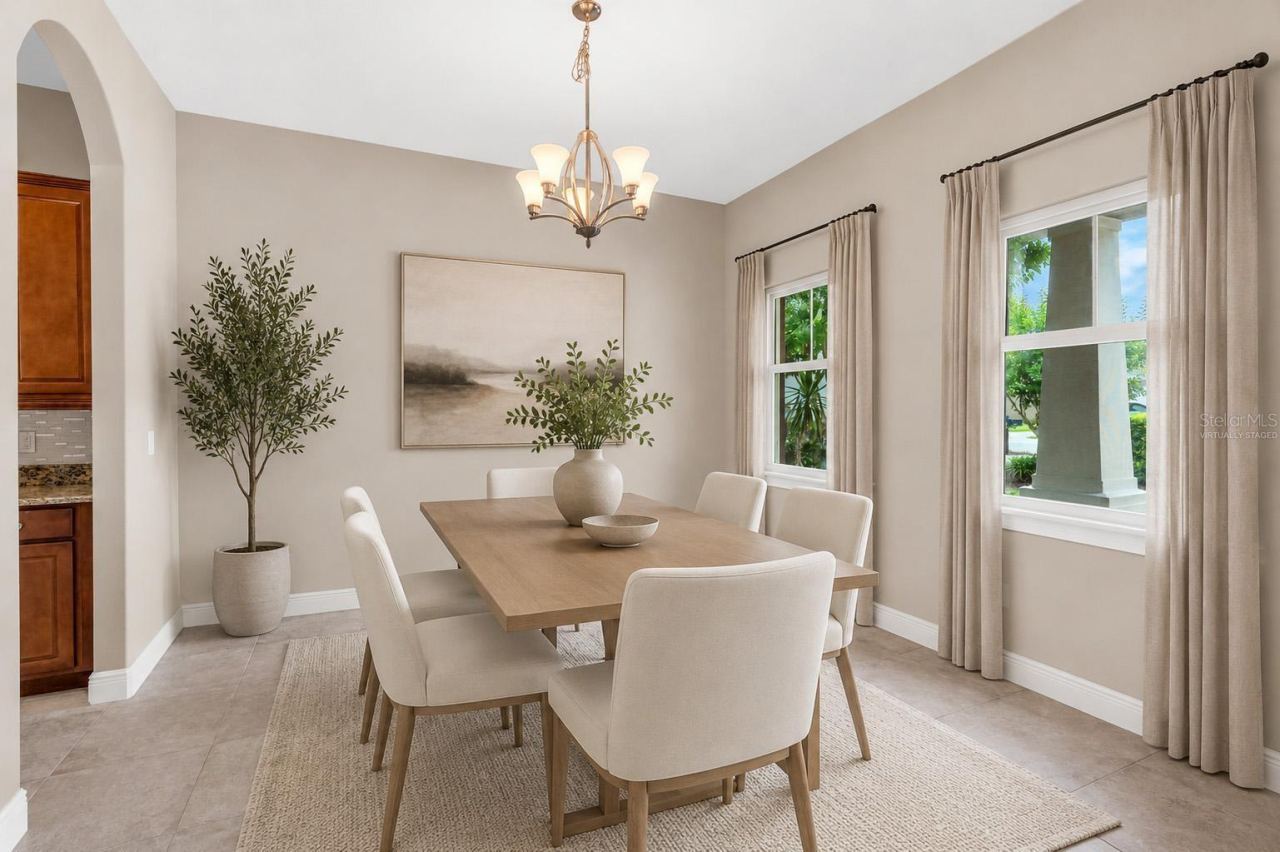 Photo 4 of 20: VIRTUALLY STAGED FORMAL DINING ROOM
