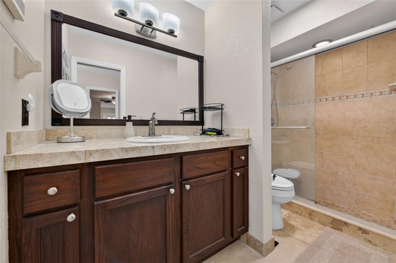 Photo 14 of 20: Primary bath second vanity and Tile Shower
