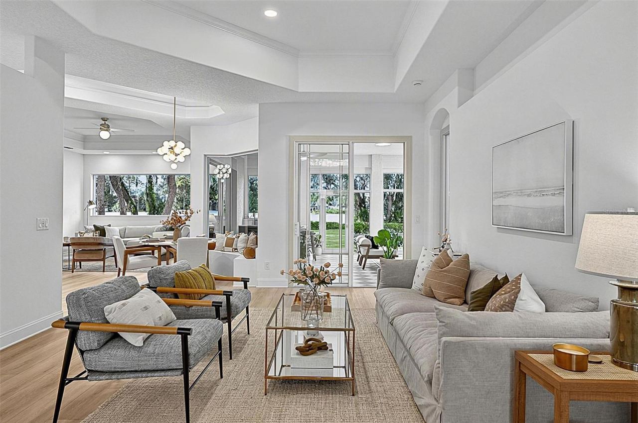 Photo 15 of 20: Formal Living Room with views all the way to back