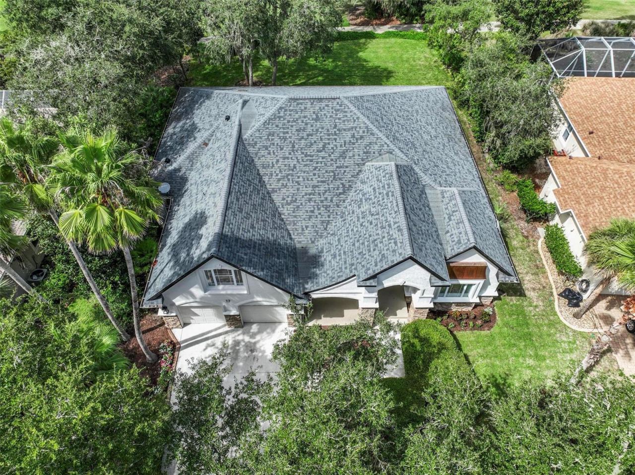 Photo 6 of 20: Aerial View of front to back of home