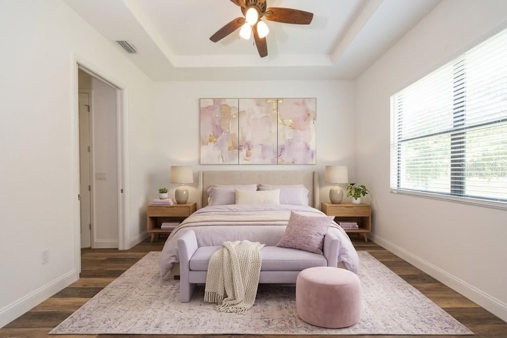 Photo 11 of 20: VIRTUALLY STAGED: PRIMARY BEDROOM