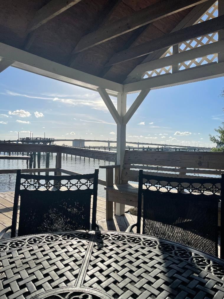 Photo 16 of 16: Waterfront views from the community kiosk/pavilion area