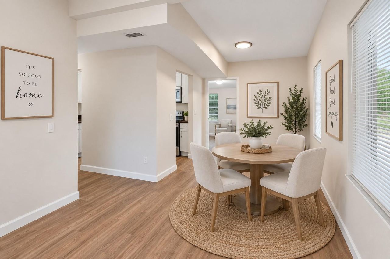 Photo 9 of 20: Virtually Staged Dining Area